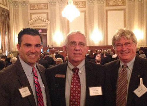 Jim with County Leaders Bill Russell and John Bradford during the 2014 Business & Eco Dev Summit in DC.